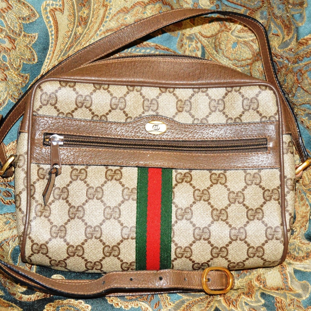 Vintage Gucci Ophidia GG Supreme Canvas Crossbody